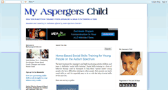 Desktop Screenshot of myaspergerschild.com
